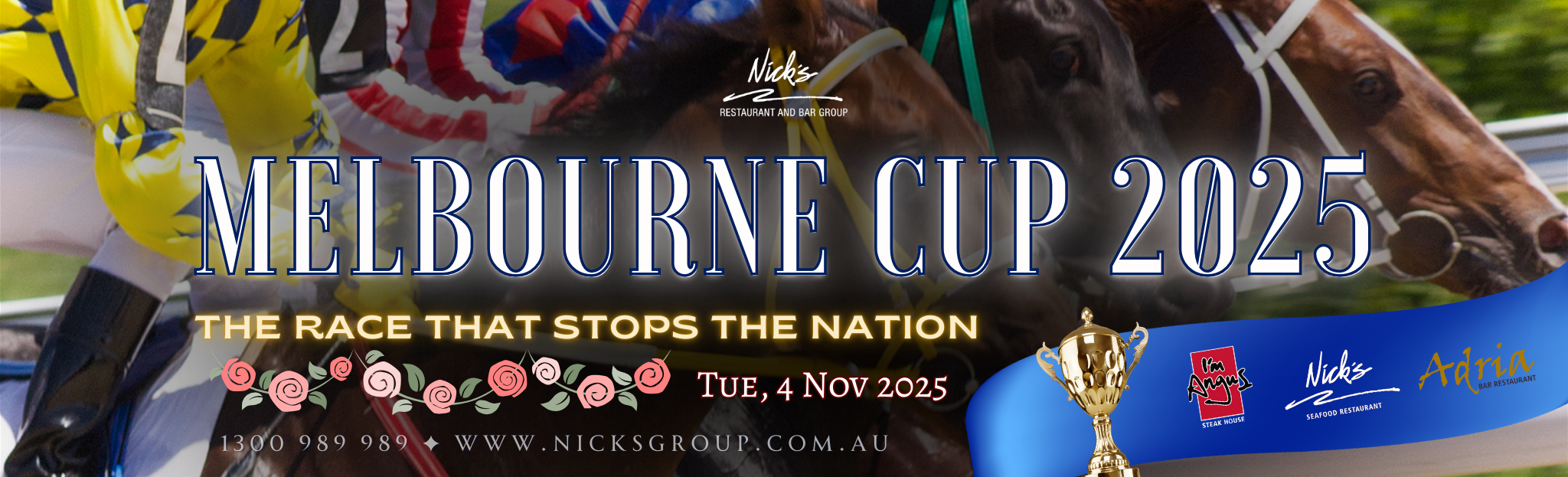 Melbourne Cup at Nick's Restaurant and Bar Group